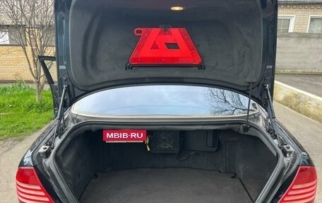 Mercedes-Benz S-Класс, 2003 год, 1 150 000 рублей, 15 фотография