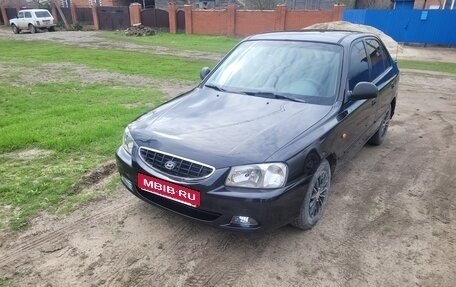 Hyundai Accent II, 2007 год, 415 000 рублей, 1 фотография