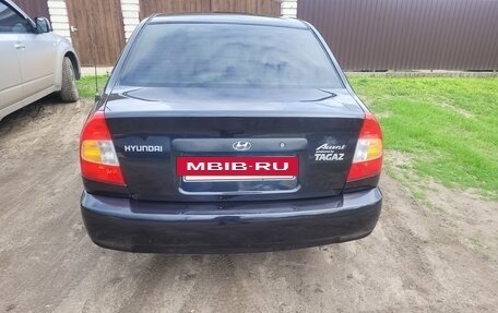 Hyundai Accent II, 2007 год, 415 000 рублей, 5 фотография