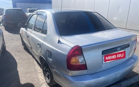 Hyundai Accent II, 2001 год, 180 000 рублей, 10 фотография