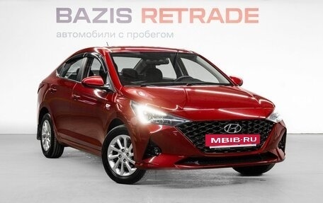 Hyundai Solaris II рестайлинг, 2021 год, 1 695 000 рублей, 4 фотография