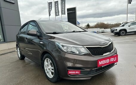 KIA Rio III рестайлинг, 2016 год, 1 049 000 рублей, 5 фотография