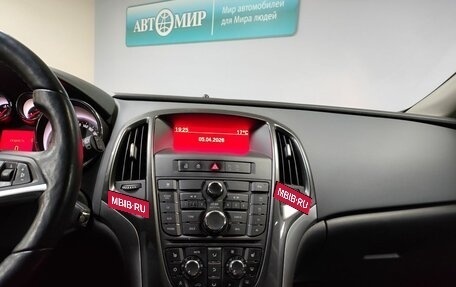 Opel Astra J, 2013 год, 1 163 000 рублей, 17 фотография