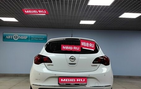 Opel Astra J, 2013 год, 1 163 000 рублей, 6 фотография