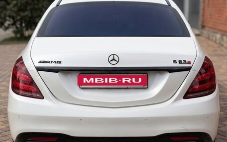 Mercedes-Benz S-Класс AMG, 2018 год, 9 900 000 рублей, 9 фотография