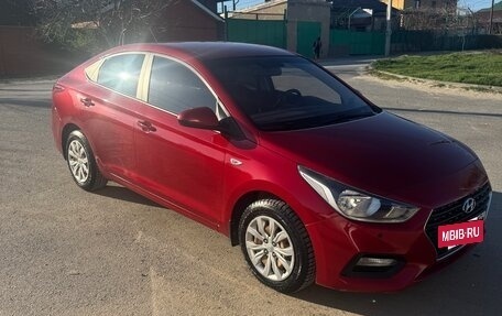 Hyundai Solaris II рестайлинг, 2017 год, 1 200 000 рублей, 13 фотография