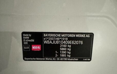 BMW X5, 2020 год, 7 850 000 рублей, 11 фотография