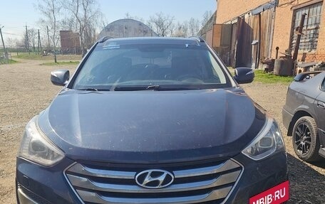 Hyundai Santa Fe III рестайлинг, 2013 год, 1 490 000 рублей, 2 фотография