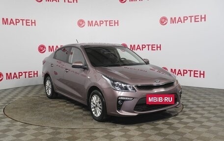 KIA Rio IV, 2018 год, 1 398 000 рублей, 3 фотография
