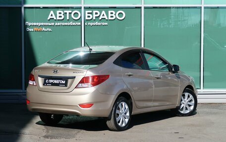 Hyundai Solaris II рестайлинг, 2011 год, 829 000 рублей, 6 фотография