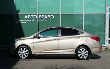 Hyundai Solaris II рестайлинг, 2011 год, 829 000 рублей, 13 фотография
