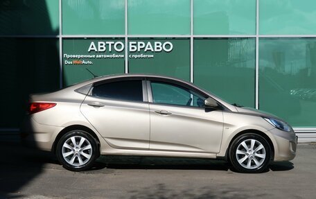 Hyundai Solaris II рестайлинг, 2011 год, 829 000 рублей, 5 фотография