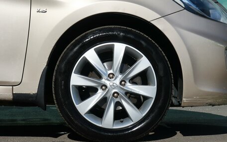 Hyundai Solaris II рестайлинг, 2011 год, 829 000 рублей, 14 фотография