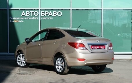 Hyundai Solaris II рестайлинг, 2011 год, 829 000 рублей, 11 фотография
