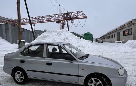 Hyundai Accent II, 2004 год, 395 000 рублей, 7 фотография
