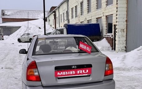 Hyundai Accent II, 2004 год, 395 000 рублей, 4 фотография