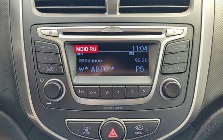 Hyundai Solaris II рестайлинг, 2015 год, 1 010 000 рублей, 16 фотография