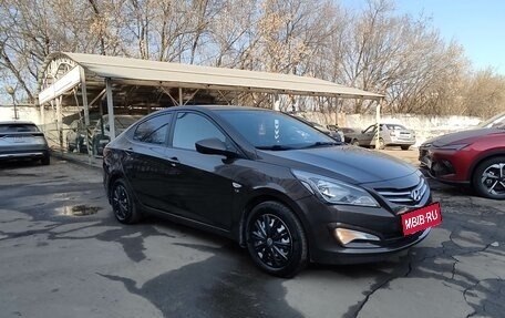 Hyundai Solaris II рестайлинг, 2015 год, 1 010 000 рублей, 20 фотография