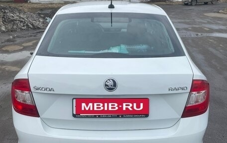 Skoda Rapid I, 2017 год, 820 000 рублей, 4 фотография