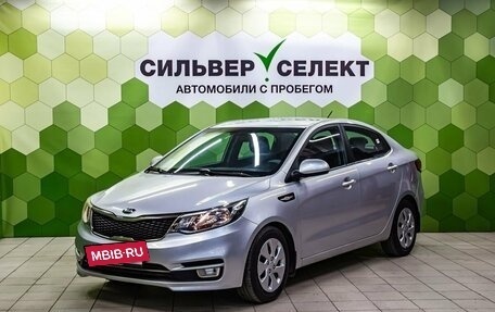 KIA Rio III рестайлинг, 2015 год, 909 000 рублей, 3 фотография