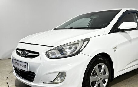 Hyundai Solaris II рестайлинг, 2011 год, 435 000 рублей, 12 фотография