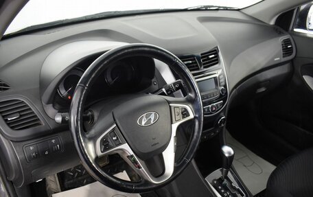 Hyundai Solaris II рестайлинг, 2015 год, 1 100 000 рублей, 9 фотография