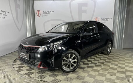 KIA Rio IV, 2021 год, 1 325 000 рублей, 1 фотография