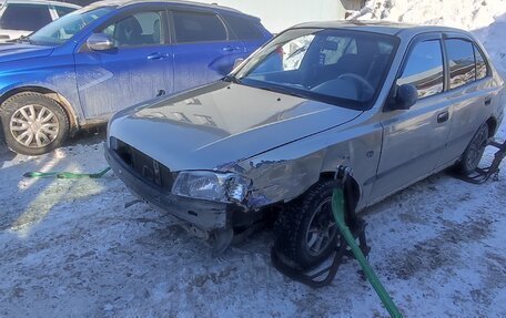 Hyundai Accent II, 2004 год, 120 000 рублей, 1 фотография