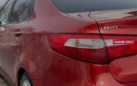 KIA Rio III рестайлинг, 2012 год, 730 000 рублей, 10 фотография