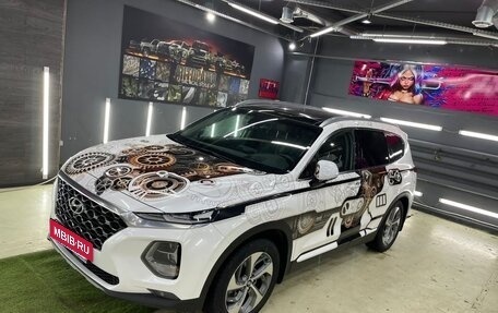 Hyundai Santa Fe IV, 2019 год, 4 100 000 рублей, 2 фотография