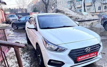 Hyundai Solaris II рестайлинг, 2017 год, 8 фотография