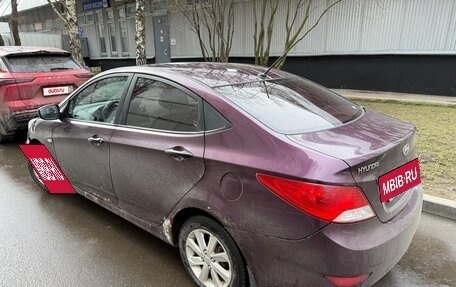 Hyundai Solaris II рестайлинг, 2011 год, 355 000 рублей, 4 фотография