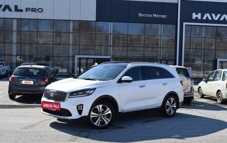 KIA Sorento III Prime рестайлинг, 2018 год, 2 637 000 рублей, 2 фотография
