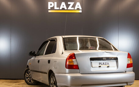 Hyundai Accent II, 2004 год, 209 000 рублей, 4 фотография