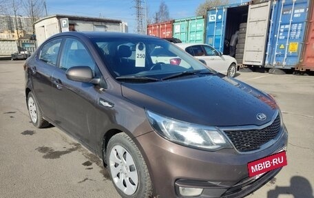KIA Rio III рестайлинг, 2016 год, 849 000 рублей, 3 фотография