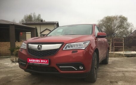 Acura MDX III рестайлинг, 2014 год, 2 300 000 рублей, 1 фотография