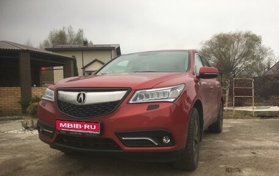 Acura MDX III рестайлинг, 2014 год, 2 300 000 рублей, 1 фотография