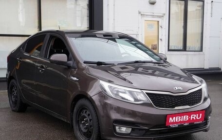 KIA Rio III рестайлинг, 2016 год, 818 000 рублей, 3 фотография