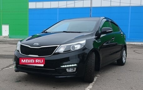 KIA Rio III рестайлинг, 2015 год, 890 000 рублей, 10 фотография
