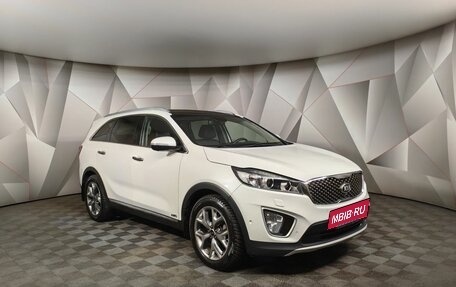 KIA Sorento III Prime рестайлинг, 2017 год, 2 447 000 рублей, 3 фотография