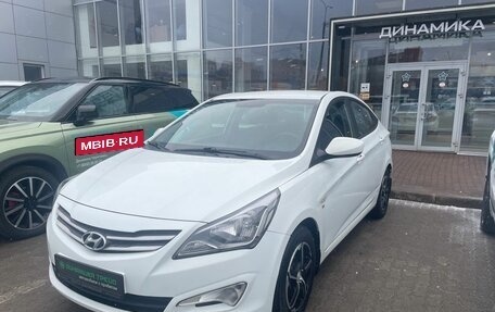 Hyundai Solaris II рестайлинг, 2016 год, 1 125 000 рублей, 1 фотография