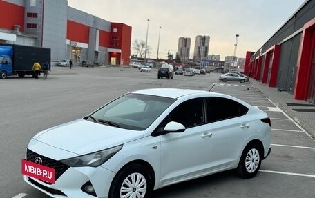 Hyundai Solaris II рестайлинг, 2020 год, 970 000 рублей, 3 фотография