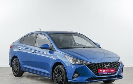 Hyundai Solaris II рестайлинг, 2021 год, 1 477 444 рублей, 1 фотография