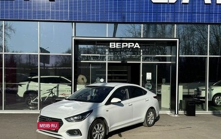 Hyundai Solaris II рестайлинг, 2017 год, 890 000 рублей, 2 фотография