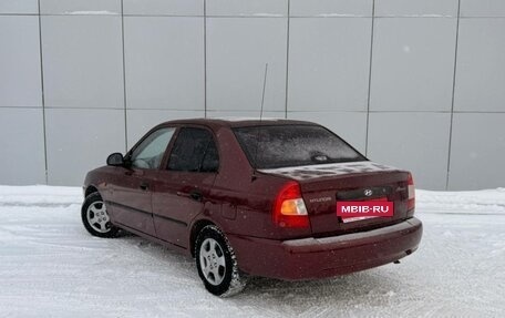 Hyundai Accent II, 2007 год, 220 000 рублей, 3 фотография