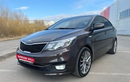 KIA Rio III рестайлинг, 2016 год, 1 050 000 рублей, 5 фотография