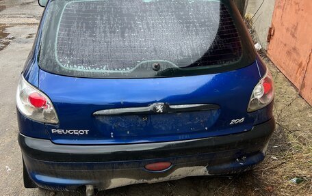 Peugeot 206, 2002 год, 155 000 рублей, 3 фотография