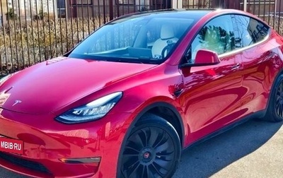 Tesla Model Y I, 2021 год, 4 190 000 рублей, 1 фотография