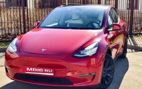 Tesla Model Y I, 2021 год, 4 190 000 рублей, 2 фотография