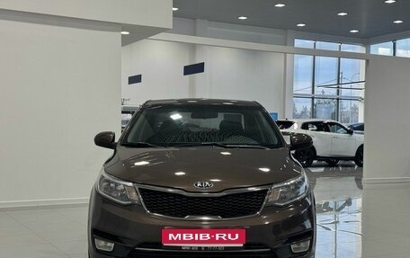 KIA Rio III рестайлинг, 2016 год, 995 000 рублей, 1 фотография